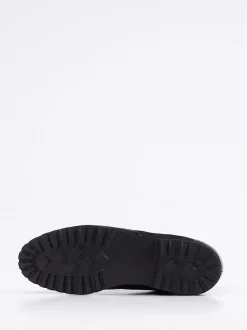 Sioux – Desert Boots aus Veloursleder schwarz