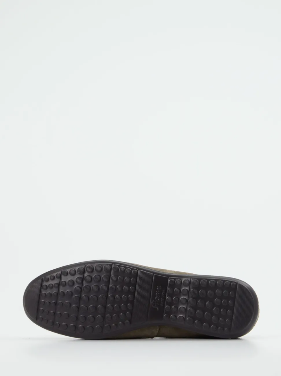 Sioux – Herren-Loafer aus Veloursleder olivgrün