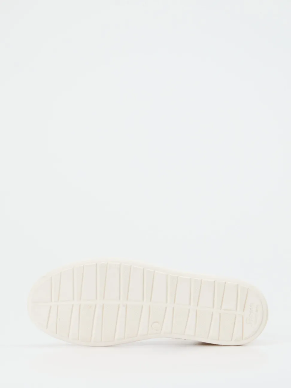 Sioux – High-Top Sneaker aus Metallicleder weiß