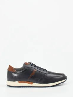 Sioux – Leder-Sneaker aus Kalbleder Dunkelblau
