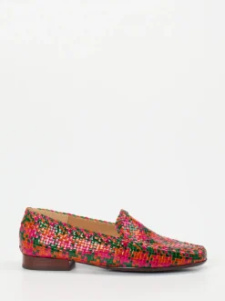 Sioux – Loafer aus Flechtleder in Multicolor