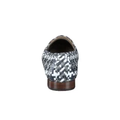 Sioux – Loafer aus Flechtleder anthrazitgrau