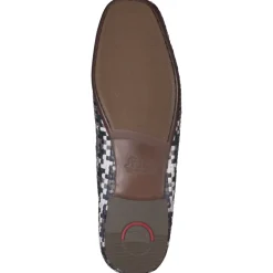 Sioux – Loafer aus Flechtleder anthrazitgrau