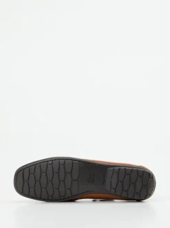 Sioux – Loafer aus Kalbleder in Cognacbraun