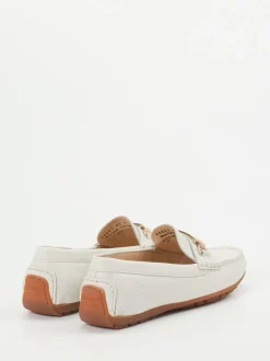 Sioux – Loafer aus Kalbleder in Cremeweiß