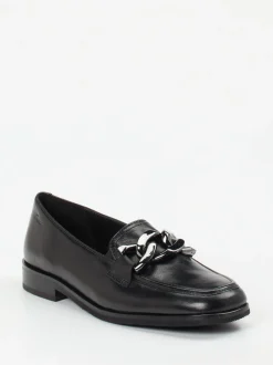 Sioux – Loafer aus Kalbleder Schwarz glänzend