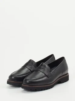 Sioux – Loafer aus Kalbleder Schwarz