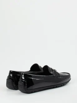 Sioux – Loafer aus Lackleder Schwarz
