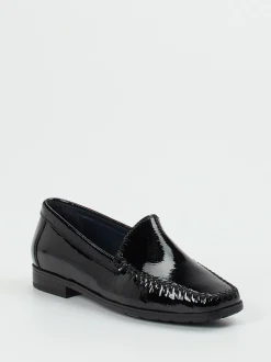 Sioux – Loafer aus Lackleder in Schwarz
