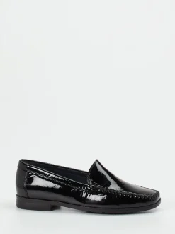 Sioux – Loafer aus Lackleder in Schwarz