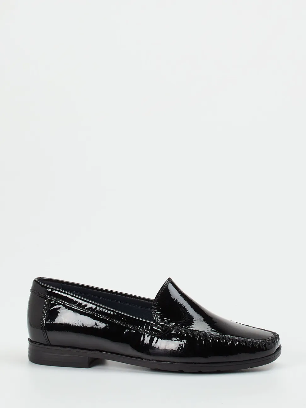 Sioux – Loafer aus Lackleder in Schwarz