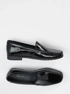 Sioux – Loafer aus Lackleder in Schwarz