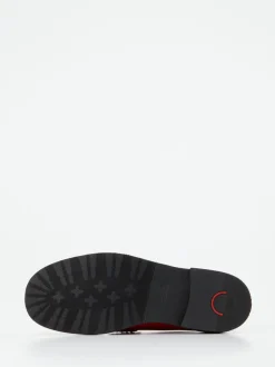 Sioux – Loafer aus Lackleder in Signalrot