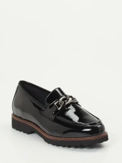 Sioux – Loafer aus Lackleder Schwarz