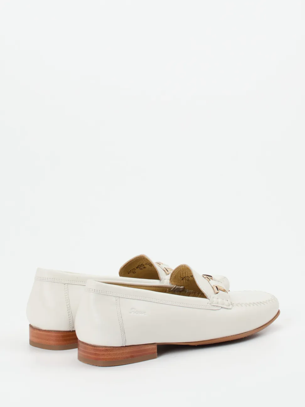 Sioux – Loafer aus Lammleder in Cremeweiß