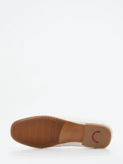 Sioux – Loafer aus Lammleder in Cremeweiß