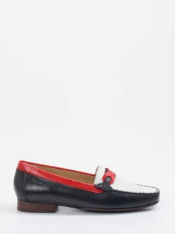 Sioux – Loafer aus Lammleder in Color-Blocking