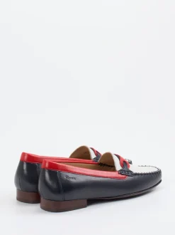 Sioux – Loafer aus Lammleder in Color-Blocking
