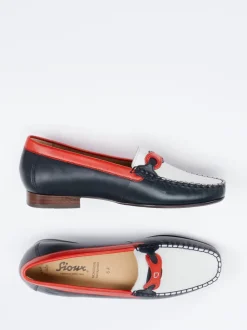 Sioux – Loafer aus Lammleder in Color-Blocking