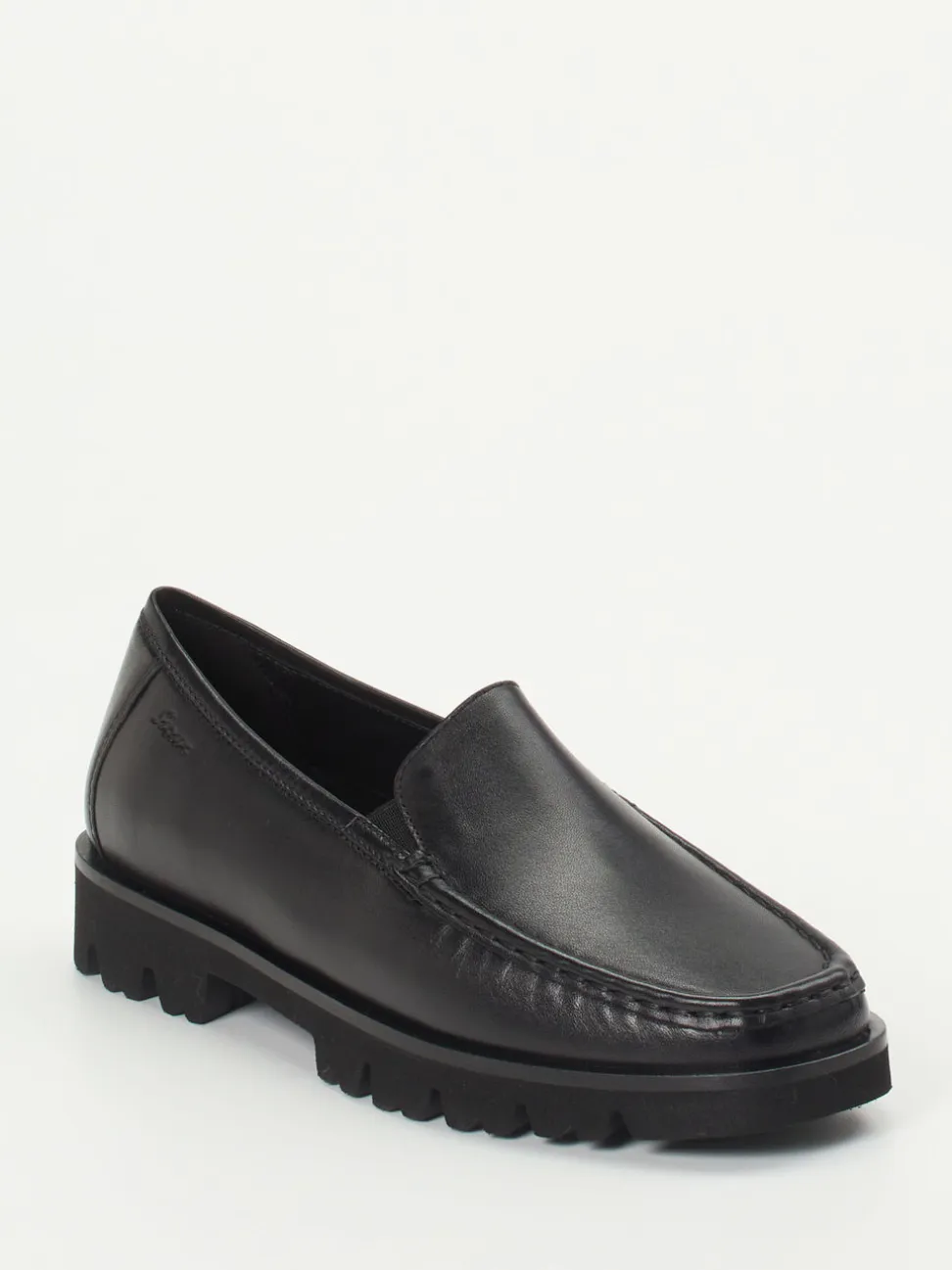 Sioux – Loafer aus Lammleder in Schwarz