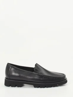 Sioux – Loafer aus Lammleder in Schwarz