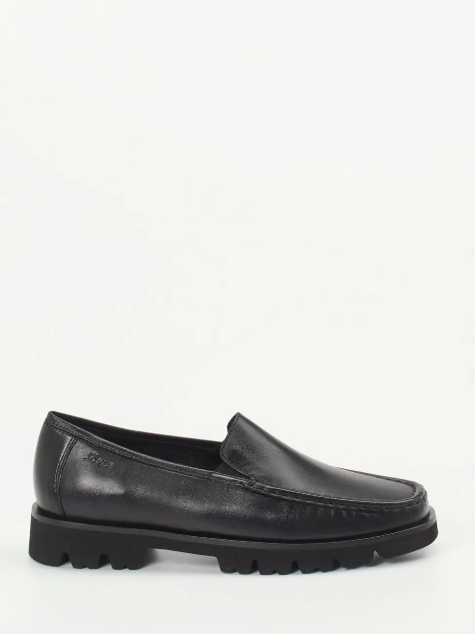 Sioux – Loafer aus Lammleder in Schwarz