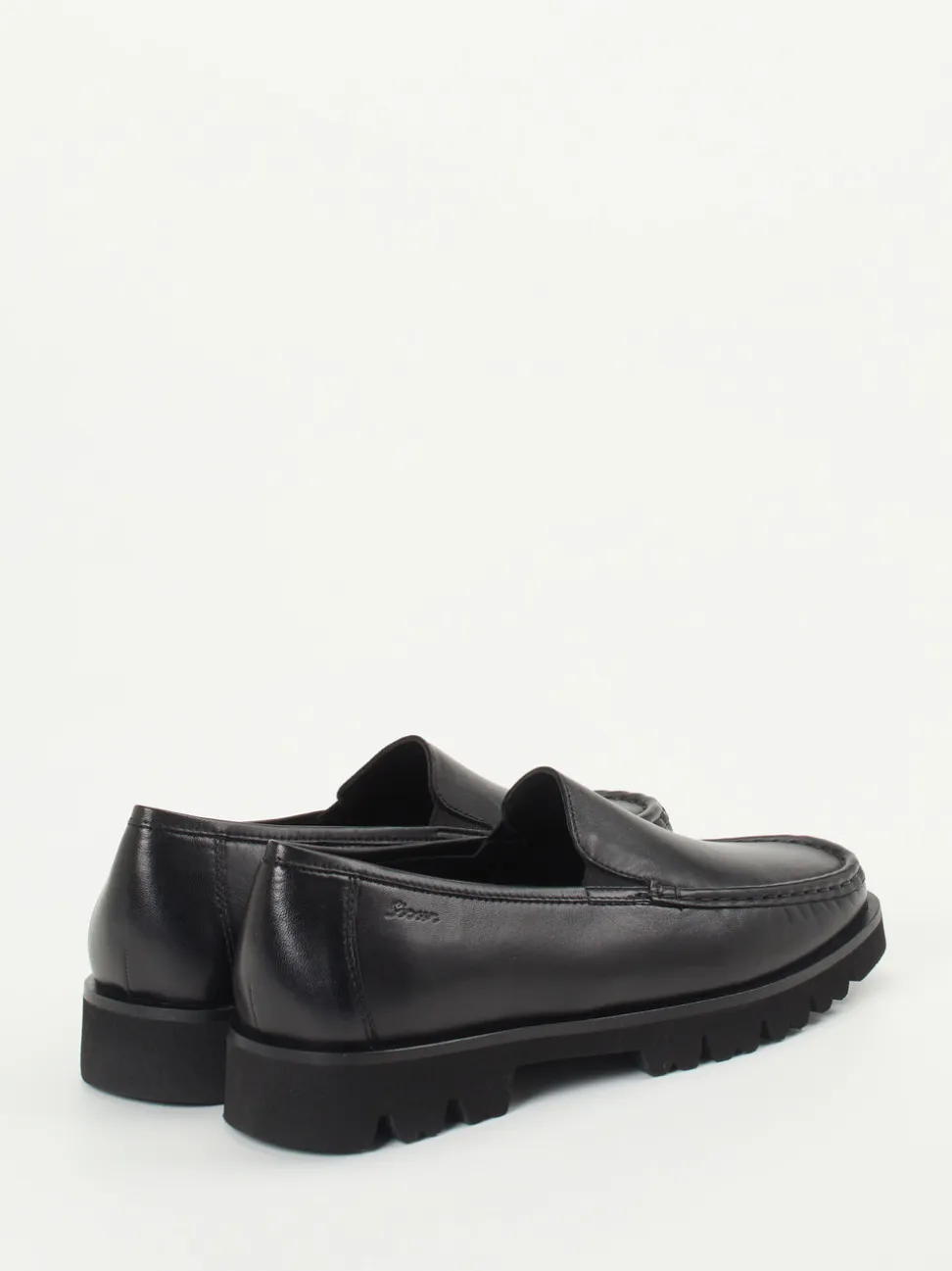Sioux – Loafer aus Lammleder in Schwarz