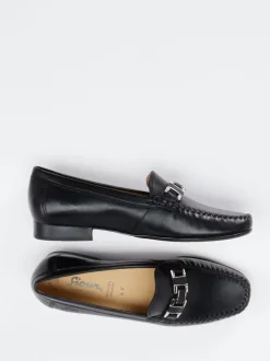 Sioux – Loafer aus Lammleder in Schwarz