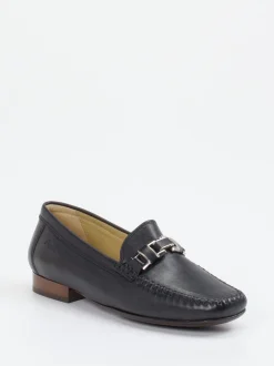 Sioux – Loafer aus Lammleder in Schwarz