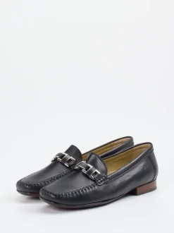 Sioux – Loafer aus Lammleder in Schwarz