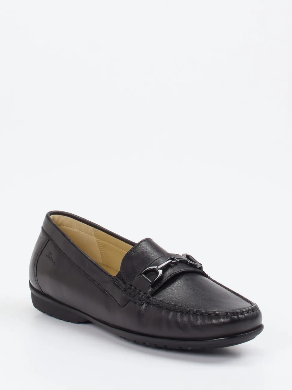 Sioux – Loafer aus Lammleder in Schwarz