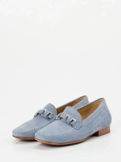 Sioux – Loafer aus Veloursleder Jeansblau