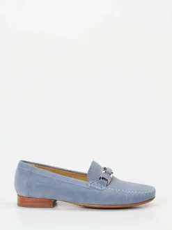 Sioux – Loafer aus Veloursleder Jeansblau