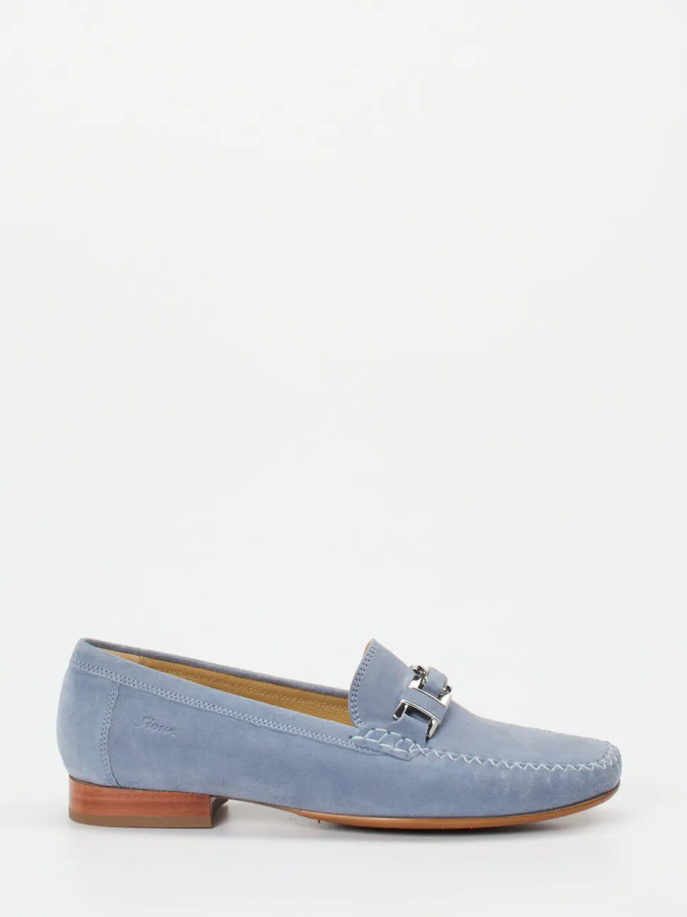 Sioux – Loafer aus Veloursleder Jeansblau