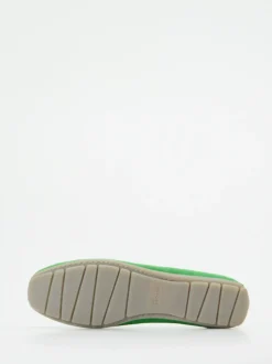 Sioux – Loafer aus Veloursleder in Apfelgrün