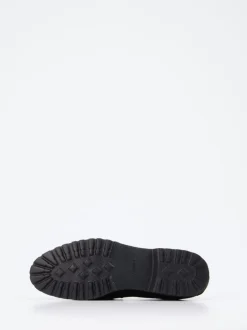 Sioux – Loafer aus Veloursleder Schwarz