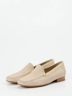 Sioux – Loafer aus Veloursleder beige