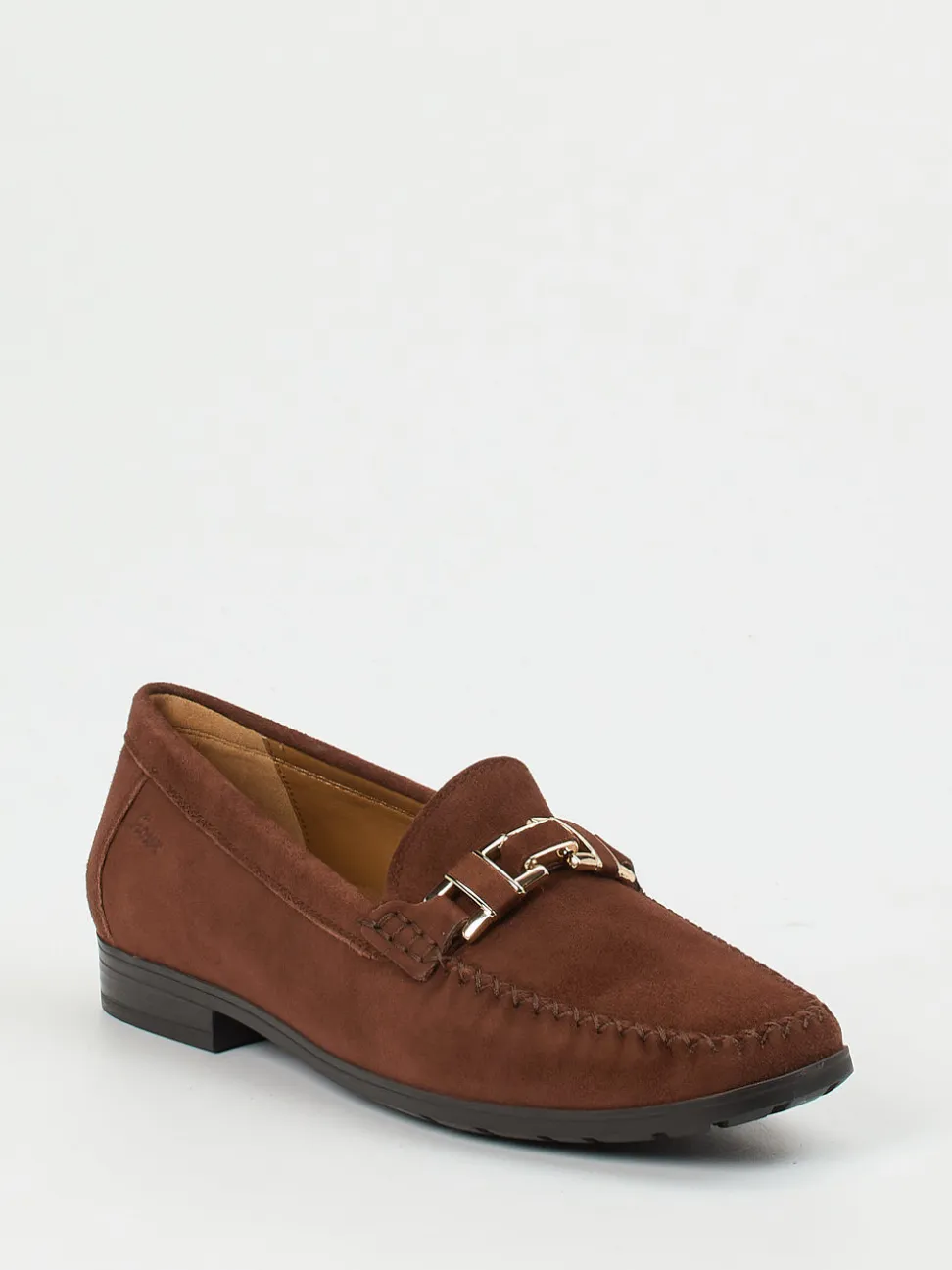 Sioux – Loafer aus Veloursleder in Braun