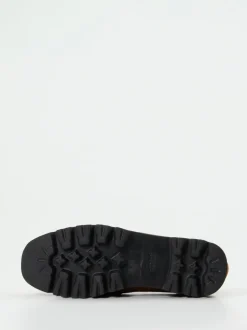 Sioux – Loafer aus Veloursleder Cognacbraun