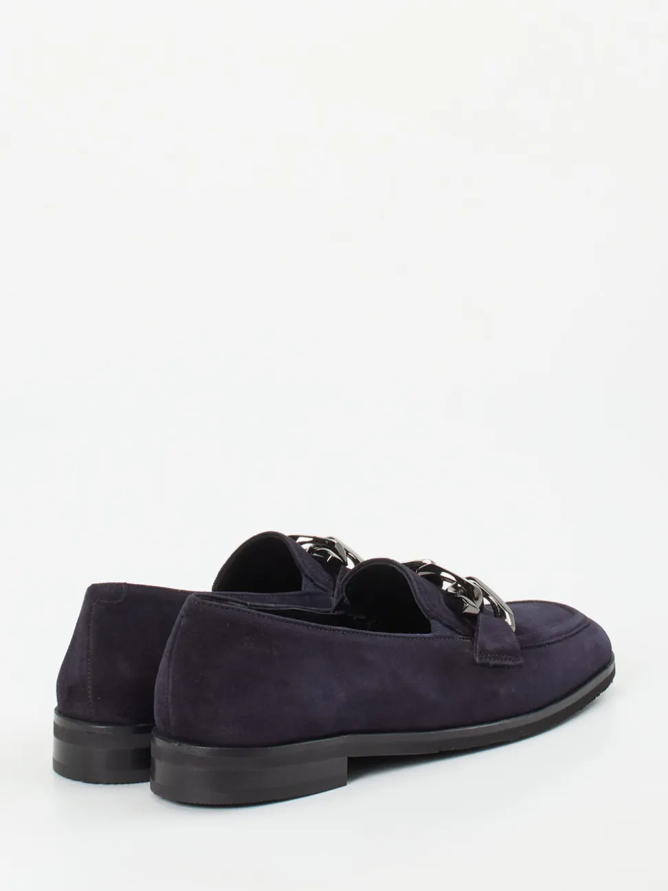 Sioux – Loafer aus Ziegen-Veloursleder Dunkelblau