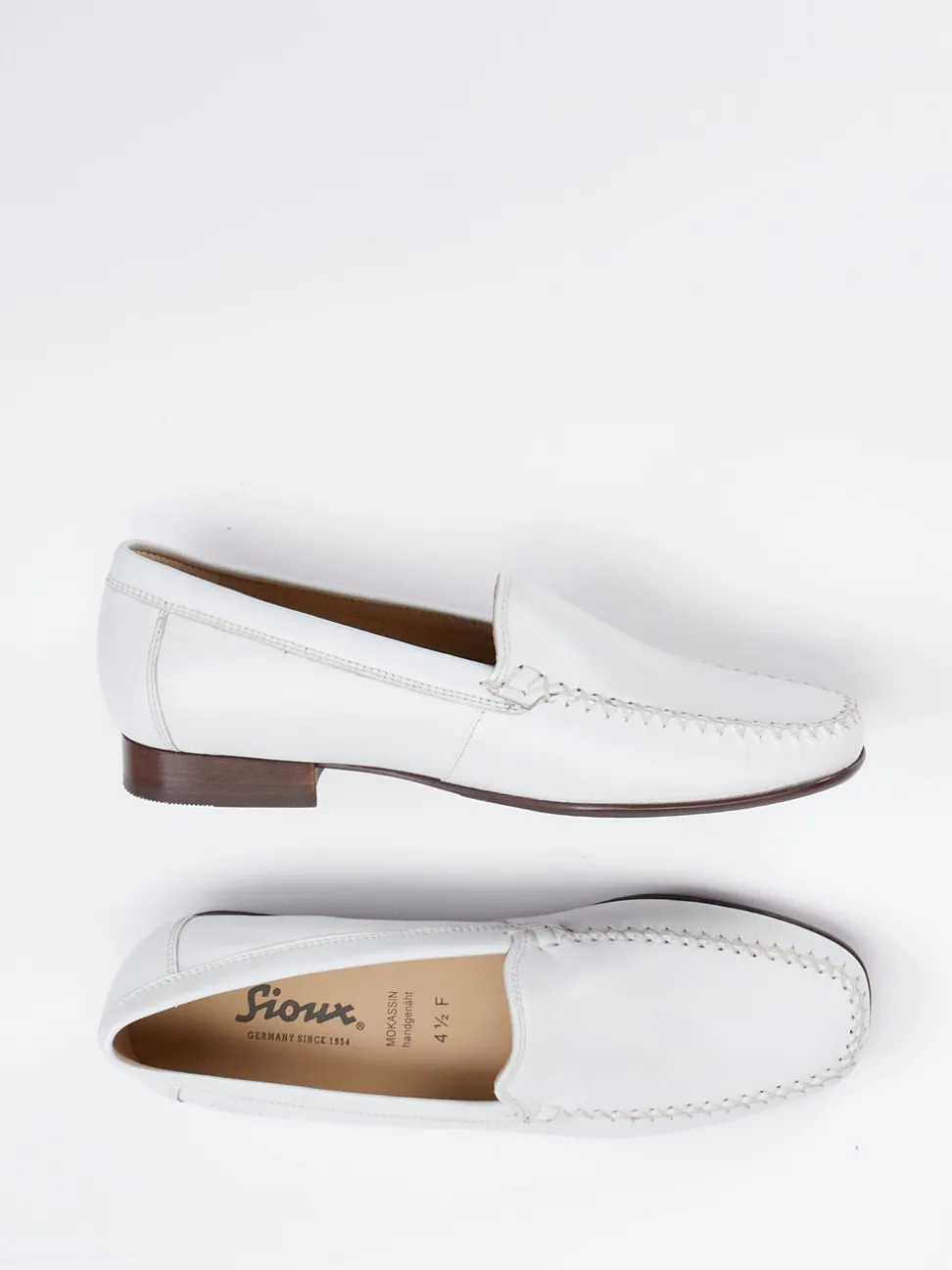 Sioux – Mokassin aus Lammleder Off-White