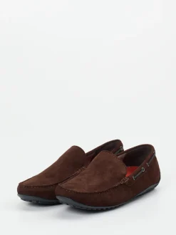 Sioux – Mokassin aus Veloursleder dunkelbraun