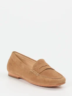 Sioux – Mokassin aus Veloursleder in Beige