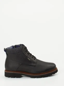 Sioux – Schnürboots aus Glattleder anthrazit