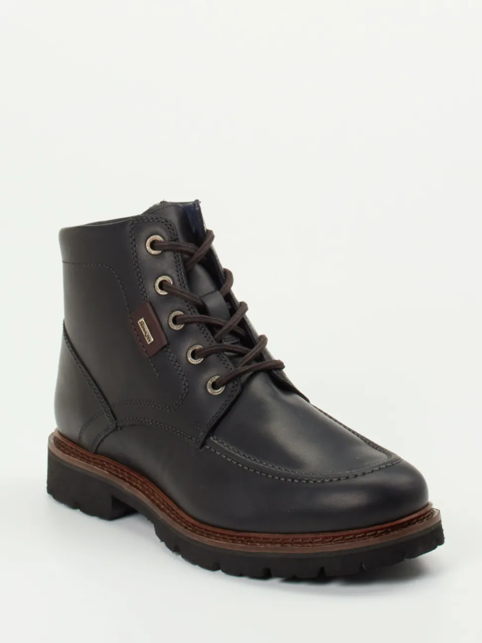 Sioux – Schnürboots aus Kalbleder schwarz