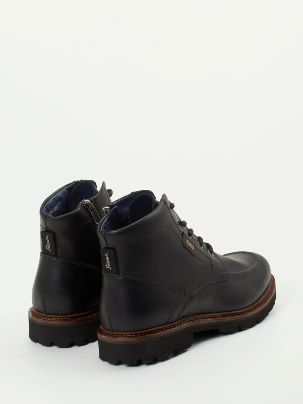 Sioux – Schnürboots aus Kalbleder schwarz