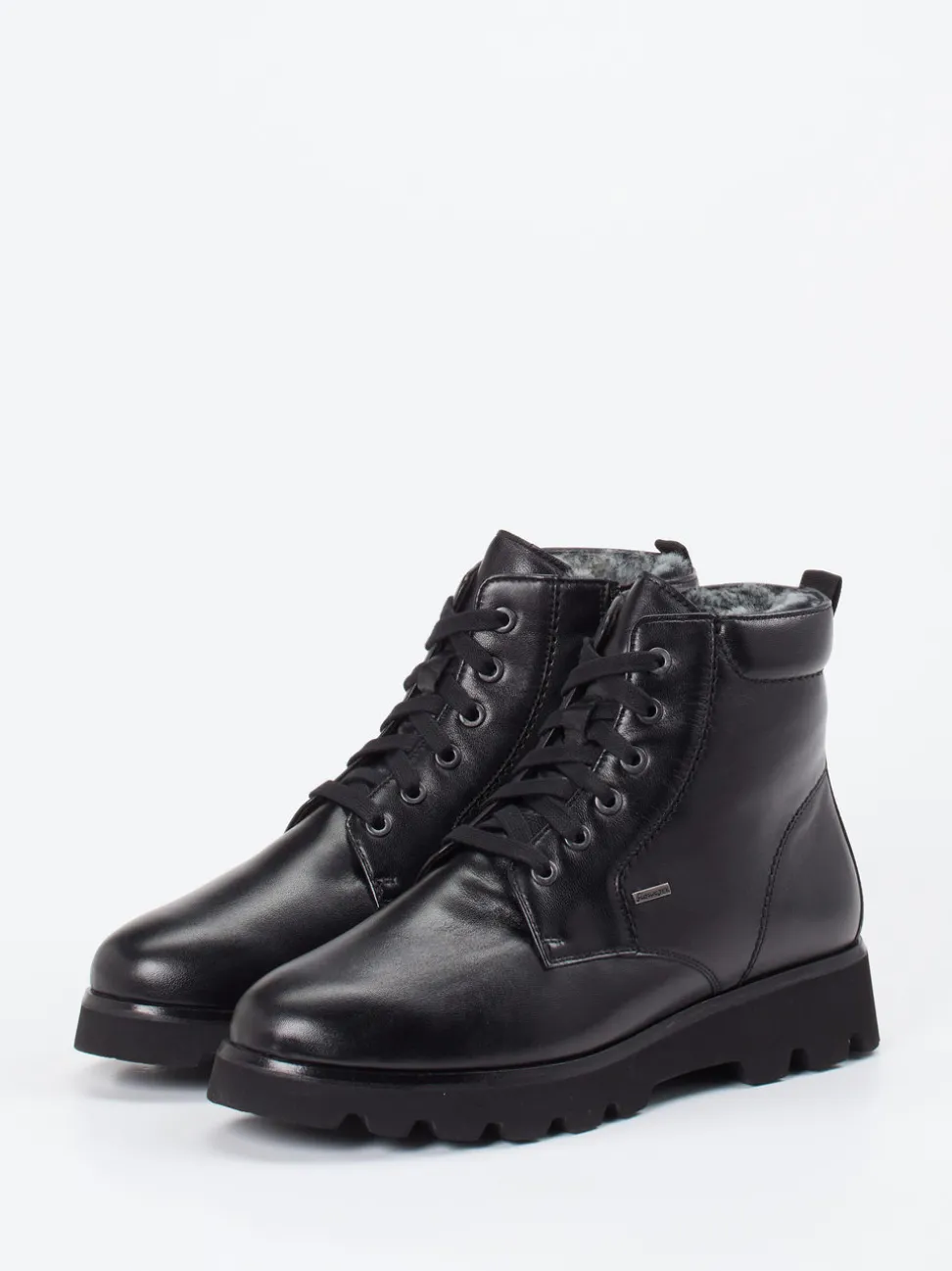 Sioux – Schnürboots aus Kalbleder schwarz
