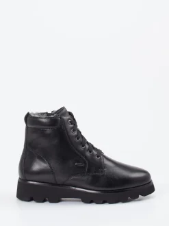 Sioux – Schnürboots aus Kalbleder schwarz