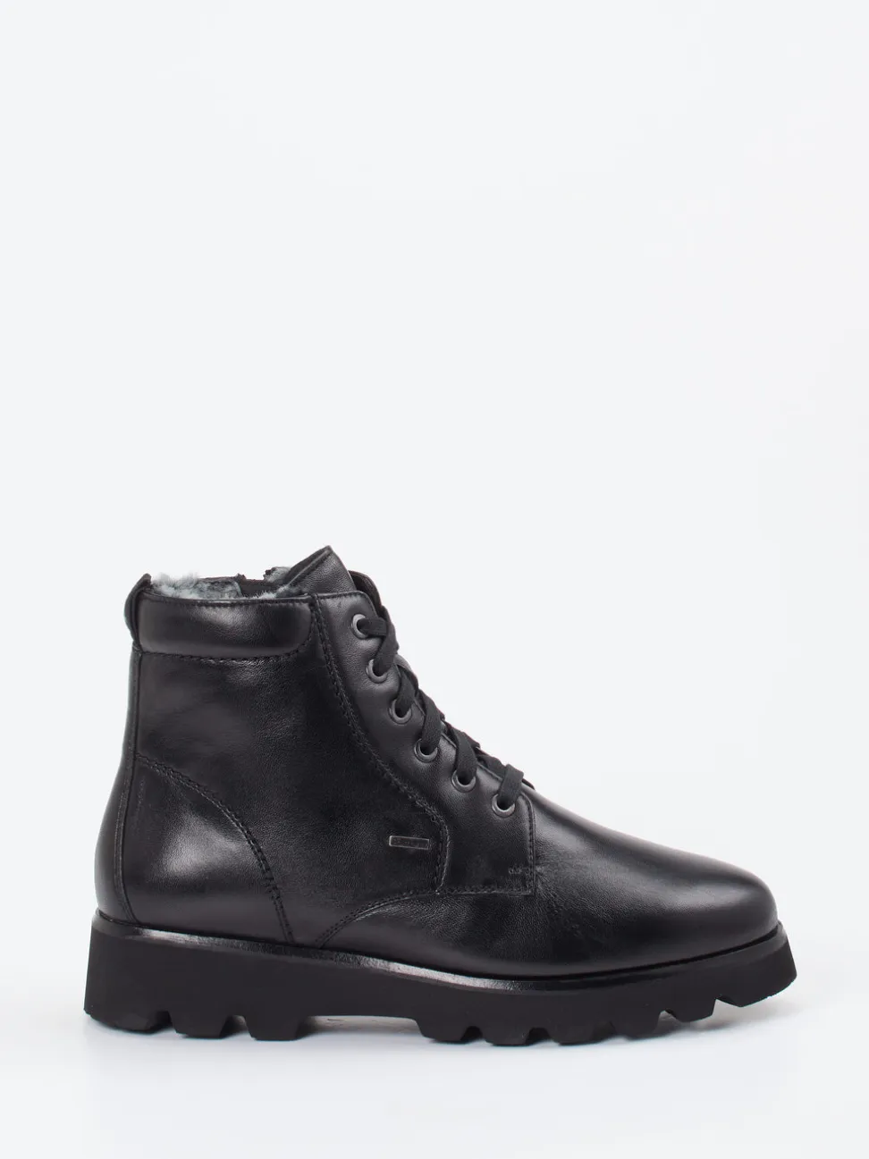 Sioux – Schnürboots aus Kalbleder schwarz