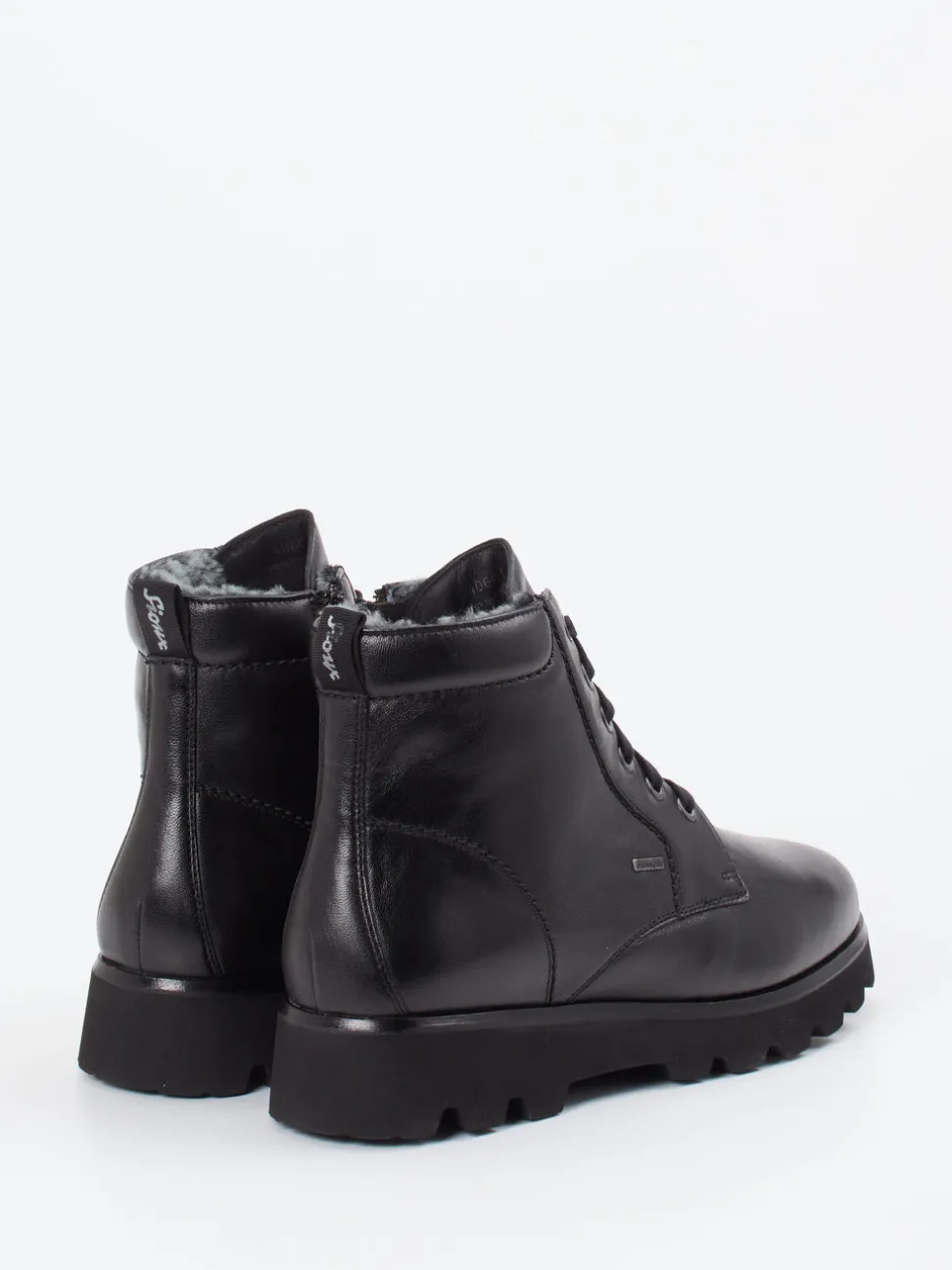 Sioux – Schnürboots aus Kalbleder schwarz